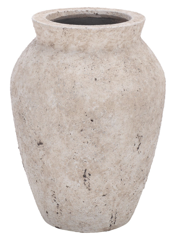 Bolton Planter Pot Durable Ficonstone Tapered Design For Patios And Entryways With Timeless Finish