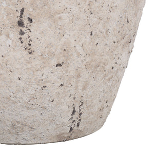 Bolton Planter Pot Durable Ficonstone Tapered Design For Patios And Entryways With Timeless Finish