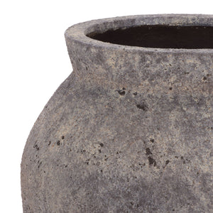 Bolton Large Planter Pot In Weather-Resistant Ficonstone Finish — Durable, Elegant Outdoor Accent