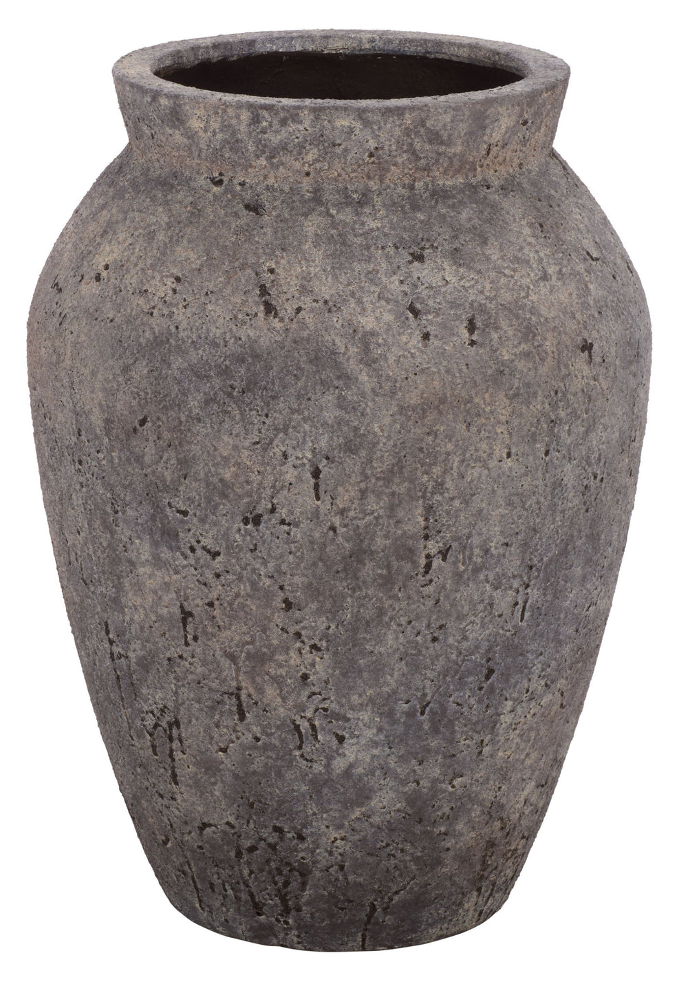 Bolton Large Planter Pot In Weather-Resistant Ficonstone Finish — Durable, Elegant Outdoor Accent
