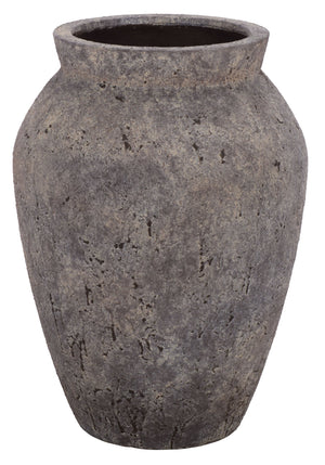 Bolton Large Planter Pot In Weather-Resistant Ficonstone Finish — Durable, Elegant Outdoor Accent