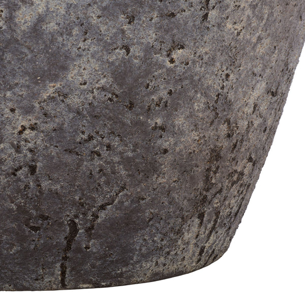Bolton Large Planter Pot In Weather-Resistant Ficonstone Finish — Durable, Elegant Outdoor Accent
