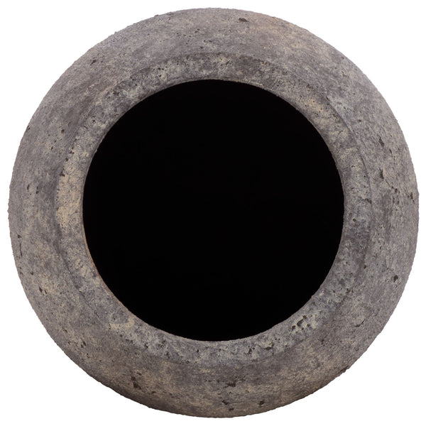 Bolton Large Planter Pot In Weather-Resistant Ficonstone Finish — Durable, Elegant Outdoor Accent