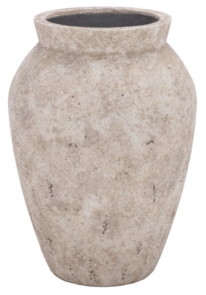 Bolton Large Planter Pot In Weather-Resistant Ficonstone Finish — Durable, Elegant Outdoor Accent