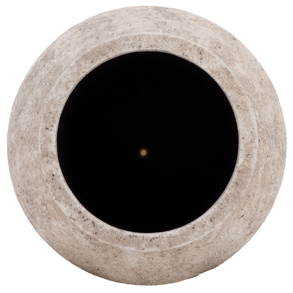 Bolton Large Planter Pot In Weather-Resistant Ficonstone Finish — Durable, Elegant Outdoor Accent