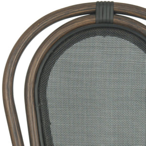 Safavieh ESBEN Side Chairs - Elegant Bistro Style for Indoor/Outdoor Use, Lightweight & Weather-Resistant Pair PAT4002A-SET2