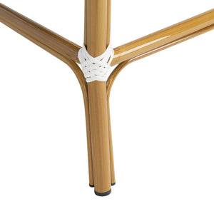 Safavieh FORD Barstool - Elegant French Bistro Design for Indoor & Outdoor Use, Stylish Seating Option White PAT4008C
