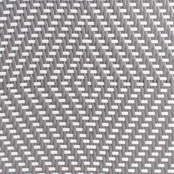 Safavieh KYLIE Bistro Table - Classic Rattan Design for Café-Style Charm in Indoor and Outdoor Spaces Grey / White PAT4011B