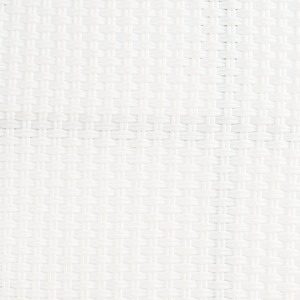Safavieh SIDFORD Bistro Table - Elegant French Rattan Design for Indoor & Outdoor Spaces, Perfect for Dining White PAT4012C