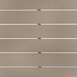 Safavieh BELDAN Outdoor Dining Table - Distressed Taupe with Grey Frame, Perfect for Casual Gatherings & Patios PAT4034A