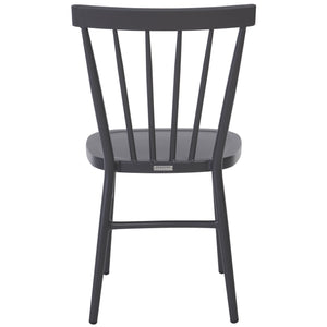 Safavieh Core Spindle Chair Set Of 2 - Elevate Your Outdoor Space With Sleek Design And Durability Today! Grey 75% Aluminum 25% Plastic Wicker Pat4047b-set2