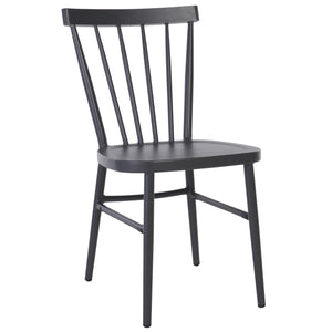 Safavieh Core Spindle Chair Set Of 2 - Elevate Your Outdoor Space With Sleek Design And Durability Today! Grey 75% Aluminum 25% Plastic Wicker Pat4047b-set2