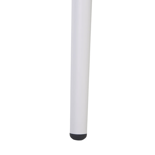 Safavieh Core Spindle Chair Set Of 2 - Elevate Your Outdoor Space With Sleek Design And Durability Today! White 75% Aluminum 25% Plastic Wicker Pat4047c-set2