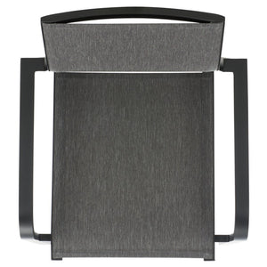 Safavieh DEXTER Armchair Set of 2 - Stylish, Durable Seating for Indoor and Outdoor Spaces, Modern Design Black PAT4049A-SET2