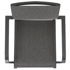 Safavieh DEXTER Armchair Set of 2 - Stylish, Durable Seating for Indoor and Outdoor Spaces, Modern Design Grey PAT4049B-SET2
