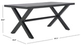 Safavieh Core Dining Table Black PAT4053A