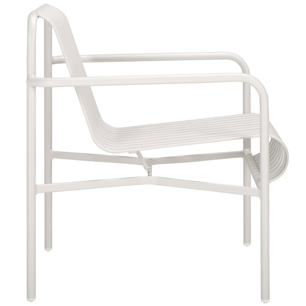 Safavieh CORE Armchair - Stylish Outdoor Seating with Durable Design for Modern Patios and Relaxation Spaces White PAT4054C-SET2