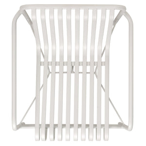 Safavieh CORE Armchair - Stylish Outdoor Seating with Durable Design for Modern Patios and Relaxation Spaces White PAT4054C-SET2