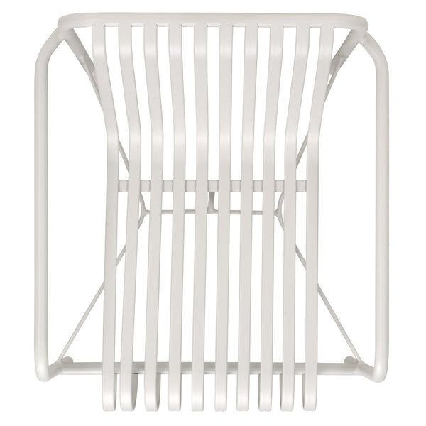 Safavieh CORE Armchair - Stylish Outdoor Seating with Durable Design for Modern Patios and Relaxation Spaces White PAT4054C-SET2