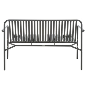 Safavieh Core Two Seater Chair Outdoor - Elevate Your Patio Style With Durable, Modern Comfort And Elegance Grey 75% Aluminum 25% Plastic Wicker Pat4055b