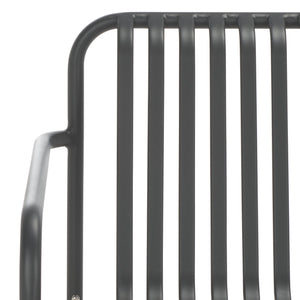 Safavieh Core Two Seater Chair Outdoor - Elevate Your Patio Style With Durable, Modern Comfort And Elegance Grey 75% Aluminum 25% Plastic Wicker Pat4055b