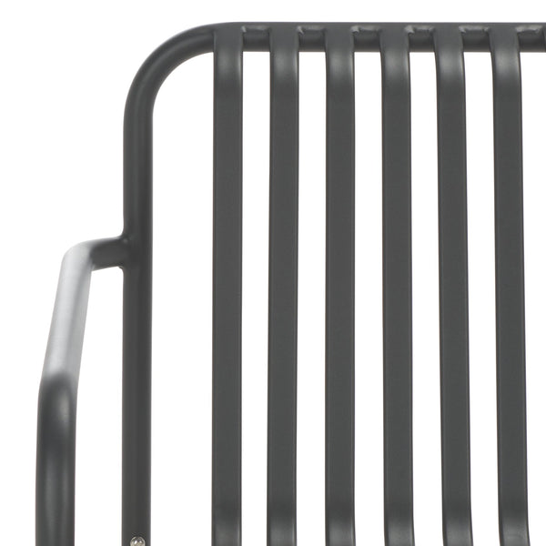 Safavieh Core Two Seater Chair Outdoor - Elevate Your Patio Style With Durable, Modern Comfort And Elegance Grey 75% Aluminum 25% Plastic Wicker Pat4055b