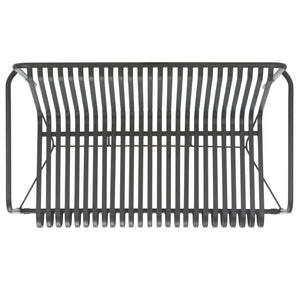 Safavieh Core Two Seater Chair Outdoor - Elevate Your Patio Style With Durable, Modern Comfort And Elegance Grey 75% Aluminum 25% Plastic Wicker Pat4055b