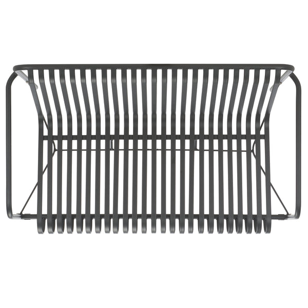 Safavieh Core Two Seater Chair Outdoor - Elevate Your Patio Style With Durable, Modern Comfort And Elegance Grey 75% Aluminum 25% Plastic Wicker Pat4055b