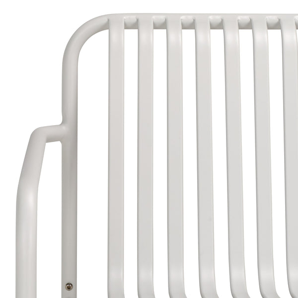 Safavieh Core Two Seater Chair Outdoor - Elevate Your Patio Style With Durable, Modern Comfort And Elegance White 75% Aluminum 25% Plastic Wicker Pat4055c