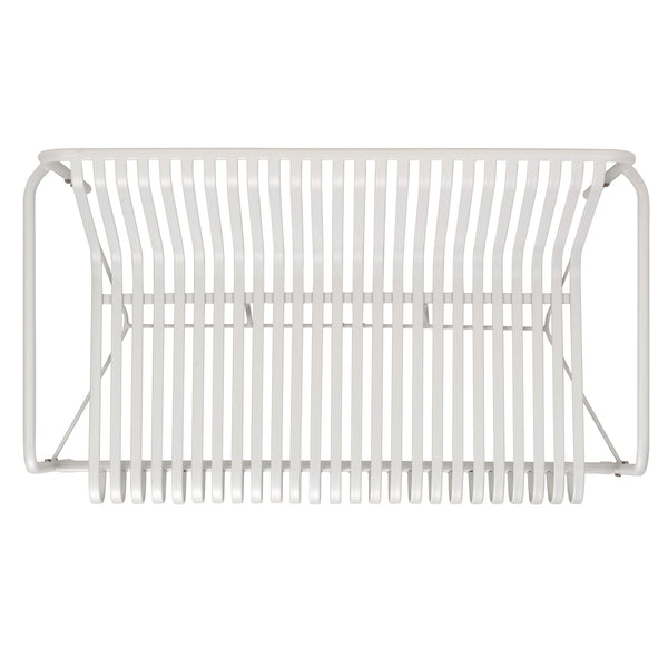 Safavieh Core Two Seater Chair Outdoor - Elevate Your Patio Style With Durable, Modern Comfort And Elegance White 75% Aluminum 25% Plastic Wicker Pat4055c