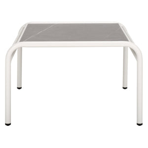 Safavieh CORE Sintered Stone Coffee Table in White – Modern, Durable Design for Indoor & Outdoor Spaces PAT4056C