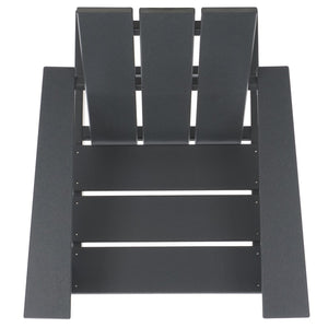 Safavieh All Weather Adirondack Chair - Elegant Outdoor Seating For Stylish Patios, Gardens, And Decks Grey  Pat4500b