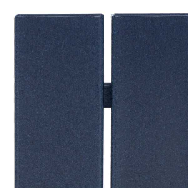 Safavieh All Weather Adirondack Chair - Elegant Outdoor Seating For Stylish Patios, Gardens, And Decks Federal Blue  Pat4500c