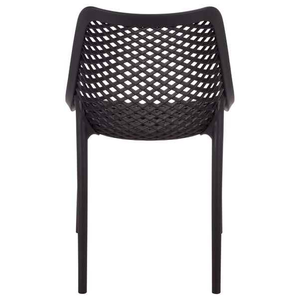 Leila Weather-Resistant Dining Chairs Set Of 2 For Patio — Ergonomic, Durable Polyethylene Seating