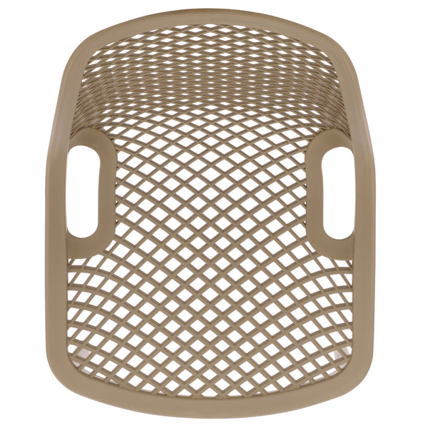 Leila Weather-Resistant Dining Chairs Set Of 2 For Patio — Ergonomic, Durable Polyethylene Seating