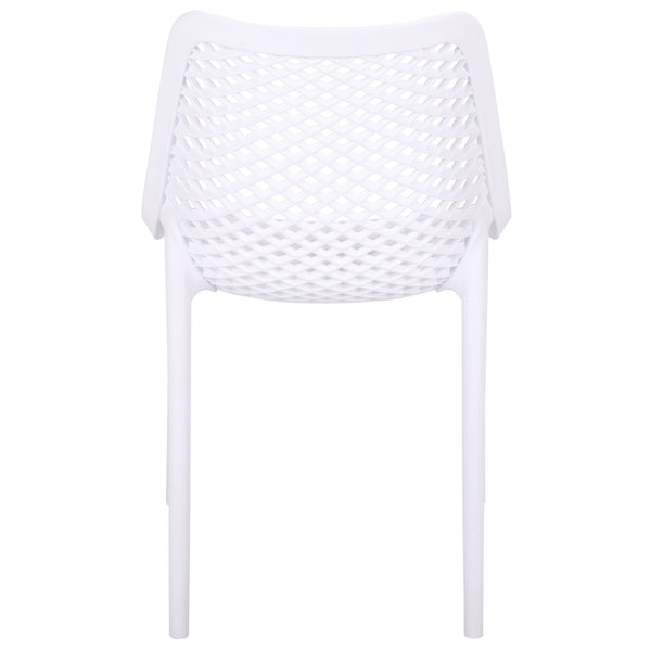 Leila Weather-Resistant Dining Chairs Set Of 2 For Patio — Ergonomic, Durable Polyethylene Seating