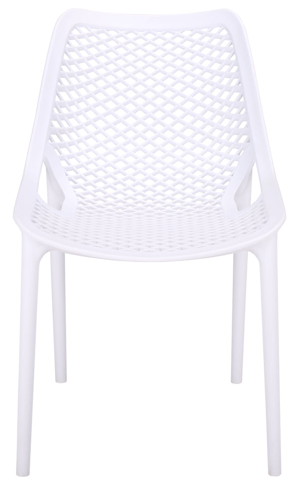 Leila Weather-Resistant Dining Chairs Set Of 2 For Patio — Ergonomic, Durable Polyethylene Seating