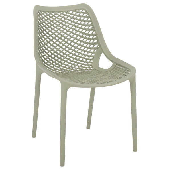 Leila Weather-Resistant Dining Chairs Set Of 2 For Patio — Ergonomic, Durable Polyethylene Seating