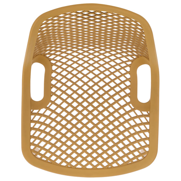 Leila Weather-Resistant Dining Chairs Set Of 2 For Patio — Ergonomic, Durable Polyethylene Seating