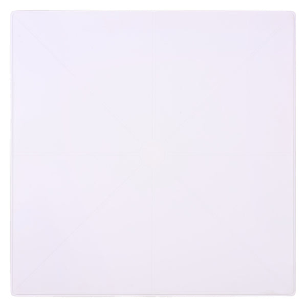 Stella Square Bistro Table For Compact Outdoor Spaces — Weatherproof Polyethylene, Matte Finish