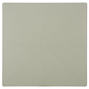 Stella Square Bistro Table For Compact Outdoor Spaces — Weatherproof Polyethylene, Matte Finish