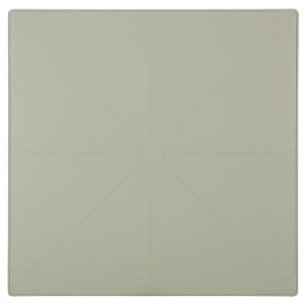 Stella Square Bistro Table For Compact Outdoor Spaces — Weatherproof Polyethylene, Matte Finish