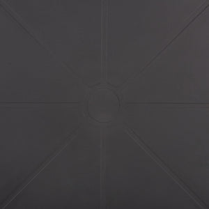 Stella Round Bistro Table — Weather-Resistant Polyethylene Patio Accent For Small Spaces, Easy Care