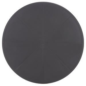 Stella Round Bistro Table — Weather-Resistant Polyethylene Patio Accent For Small Spaces, Easy Care