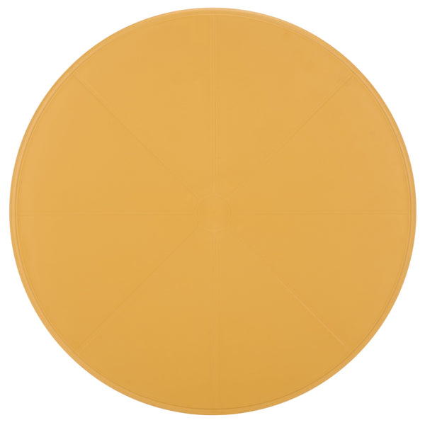 Stella Round Bistro Table — Weather-Resistant Polyethylene Patio Accent For Small Spaces, Easy Care