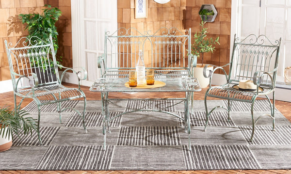 Safavieh Leah 4 Piece Set XII23 Antique Green Iron PAT5000D