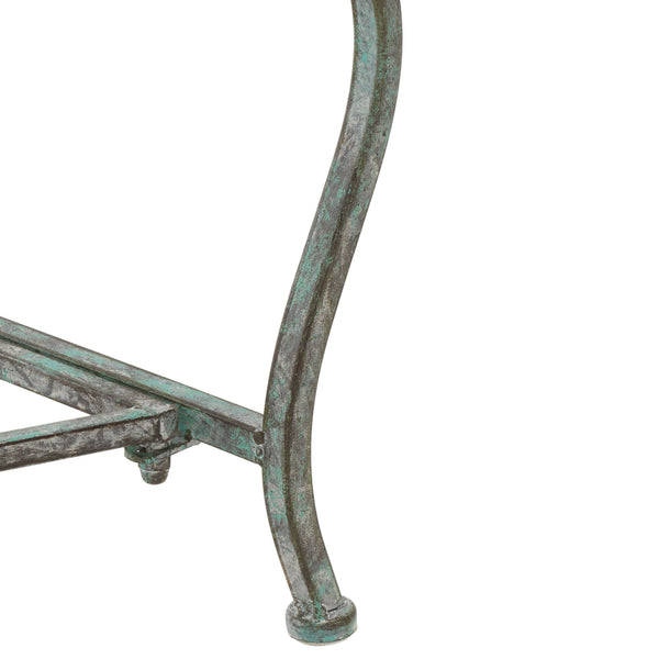 Safavieh Brielle Bench XII23 Antique Green Iron PAT5004D