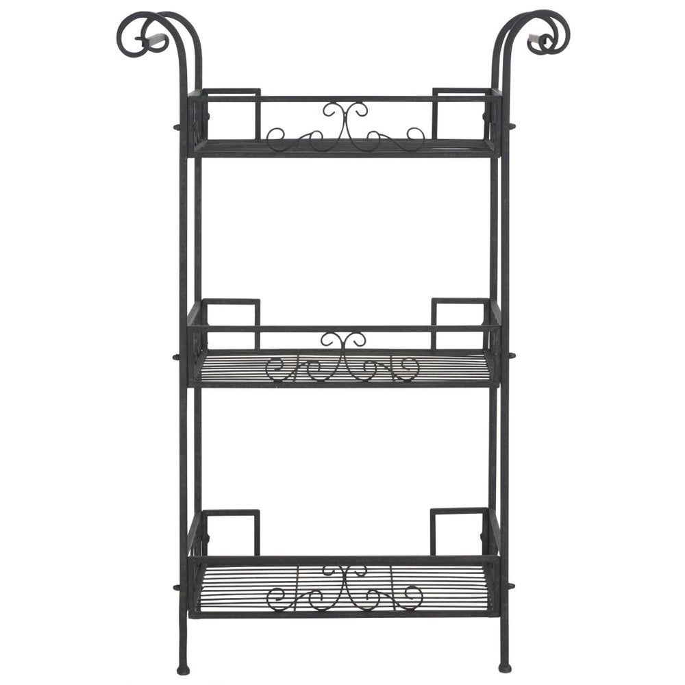 Safavieh Noreen 3 Tier Shelf Black PAT5006E