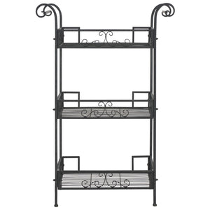 Safavieh Noreen 3 Tier Shelf Black PAT5006E