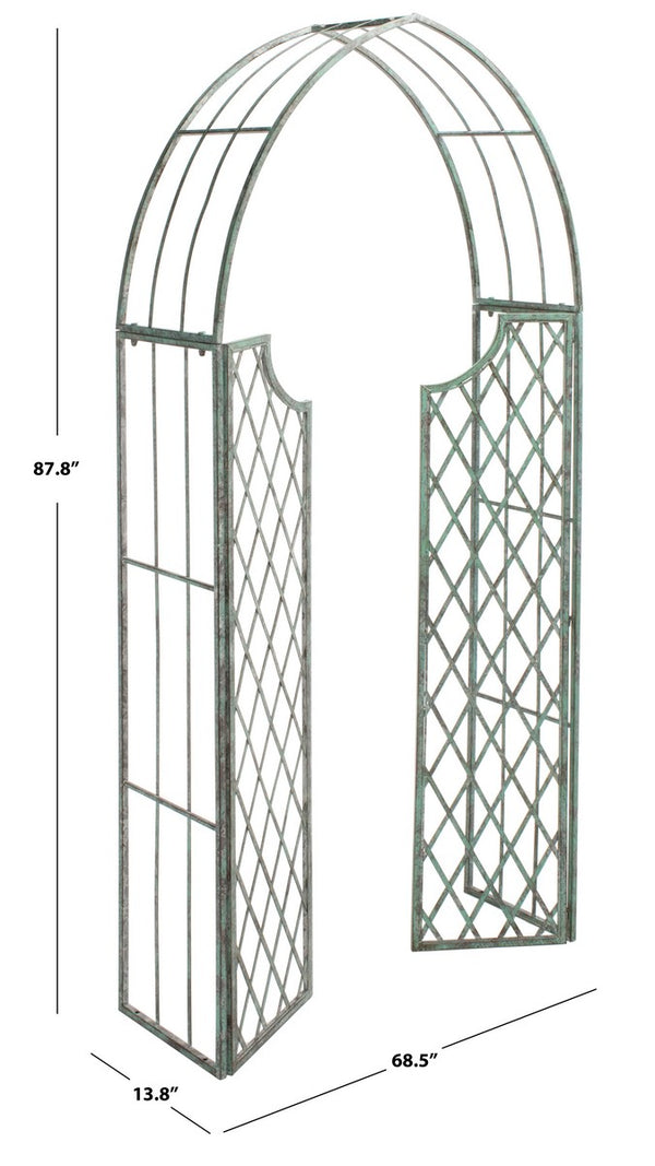 Safavieh Jaida Arbor XII23 Antique Green Iron PAT5011D